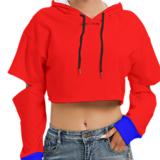 LTO Women's Hoodie Crop Top