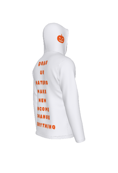 Halloween Ninja Hoodie White