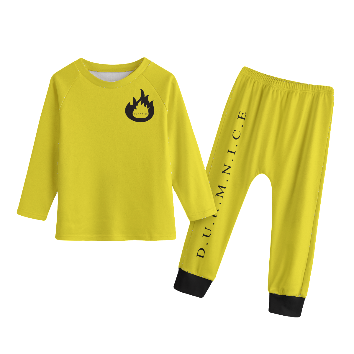 Kids Pajamas in Yellow